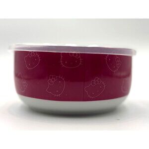 Hello Kitty Ceramic Bowl With Lid